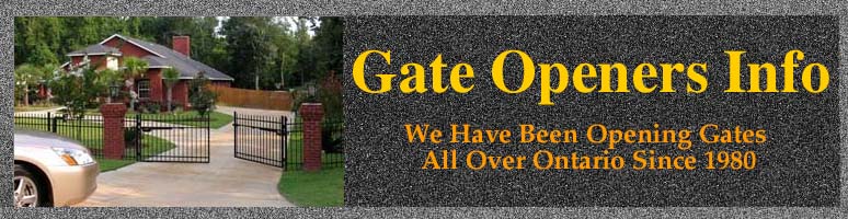 Gate Openers Ontario
